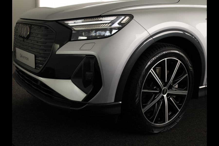 Audi Q4 e-tron 45 S edition Competition e-tron 82 kWh 286 pk Rac per augustus | Assistentiepakket plus | Comfortpakket | Ambient lichtpakket | Optiekpakket zwart plus |