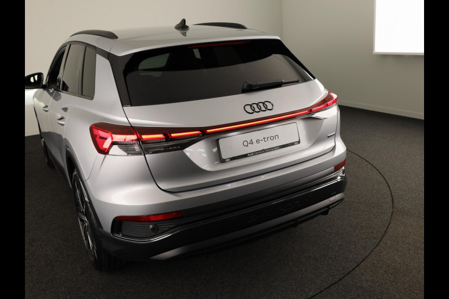 Audi Q4 e-tron 45 S edition Competition e-tron 82 kWh 286 pk Rac per augustus | Assistentiepakket plus | Comfortpakket | Ambient lichtpakket | Optiekpakket zwart plus |