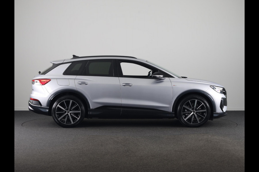 Audi Q4 e-tron 45 S edition Competition e-tron 82 kWh 286 pk Rac per augustus | Assistentiepakket plus | Comfortpakket | Ambient lichtpakket | Optiekpakket zwart plus |