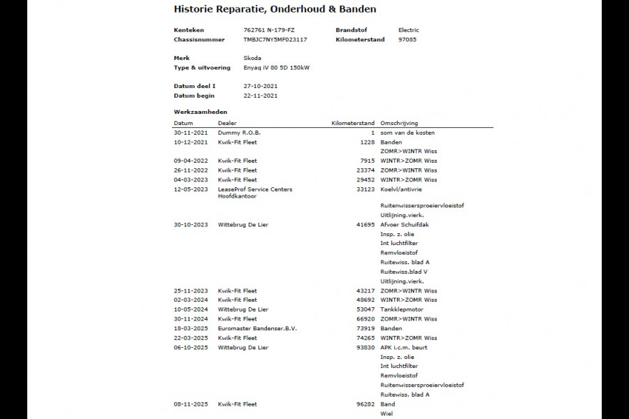 Škoda ENYAQ iV 80 SOH 93% Warmtepomp Panoramadak Leder Adap.Cruise Lmv 21" Elek.Stoel+Memory+Verwarmd Camera Apple Carplay Android Auto Pdc Privacy Glas Matrix-Led DAB Stuur+Achterbankverwarming Draadloze telefoonlader Keyless Dodehoek detectie Dealeronderhouden Origineel Nederlandse Auto Nieuwprijs €59.055,-