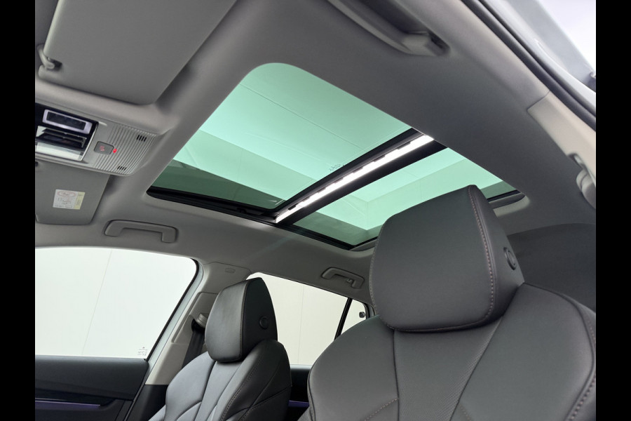 Škoda ENYAQ iV 80 SOH 93% Warmtepomp Panoramadak Leder Adap.Cruise Lmv 21" Elek.Stoel+Memory+Verwarmd Camera Apple Carplay Android Auto Pdc Privacy Glas Matrix-Led DAB Stuur+Achterbankverwarming Draadloze telefoonlader Keyless Dodehoek detectie Dealeronderhouden Origineel Nederlandse Auto Nieuwprijs €59.055,-