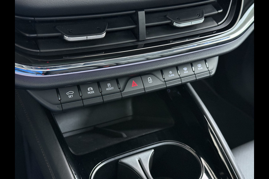 Škoda ENYAQ iV 80 SOH 93% Warmtepomp Panoramadak Leder Adap.Cruise Lmv 21" Elek.Stoel+Memory+Verwarmd Camera Apple Carplay Android Auto Pdc Privacy Glas Matrix-Led DAB Stuur+Achterbankverwarming Draadloze telefoonlader Keyless Dodehoek detectie Dealeronderhouden Origineel Nederlandse Auto Nieuwprijs €59.055,-