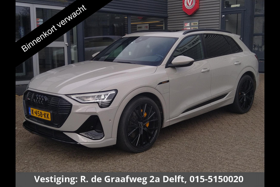 Audi e-tron 55 Quattro Sport Edition 95 kWh SOH 90% | Schuif-/Kanteldak | Navigatie |