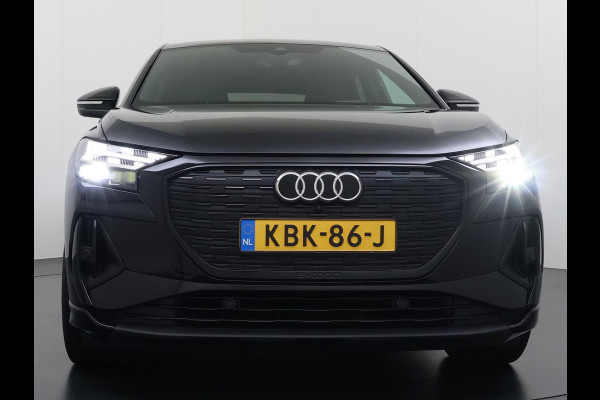 Audi Q4 Sportback e-tron 50 quattro S edition 77 kWh | 3X S-LINE| SOH 93% | LEER |MATRIX LED| ADAPTIVE CRUISE CONTROL | LEDER | ELEKTRISCHE ACHTERKLEP| CAMERA| 21 INCH!
