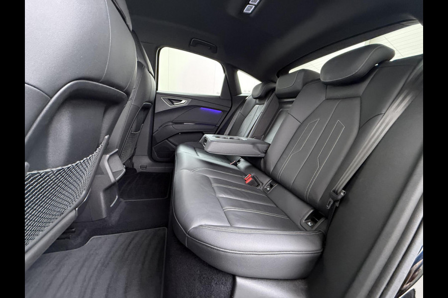 Audi Q4 Sportback e-tron 50 quattro S edition 77 kWh | 3X S-LINE| SOH 93% | LEER |MATRIX LED| ADAPTIVE CRUISE CONTROL | LEDER | ELEKTRISCHE ACHTERKLEP| CAMERA| 21 INCH!