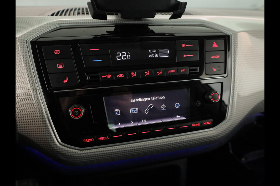 Volkswagen e-Up! e-up! Style 83 pk | Navigatie via App | Autom. airco | Elektr. spiegels | Stoelverwarming |