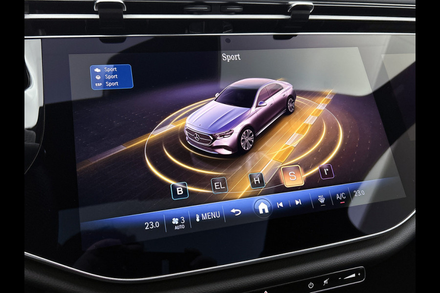 Mercedes-Benz E-Klasse 300 e AMG Plug-In Hybride AMG Line | Panoramadak | Widescreen Dashboard | Burmester® 4D surround sound system | Digil Licht. Inclusief 24 maanden Mercedes-Benz Certified garantie voor Europa.