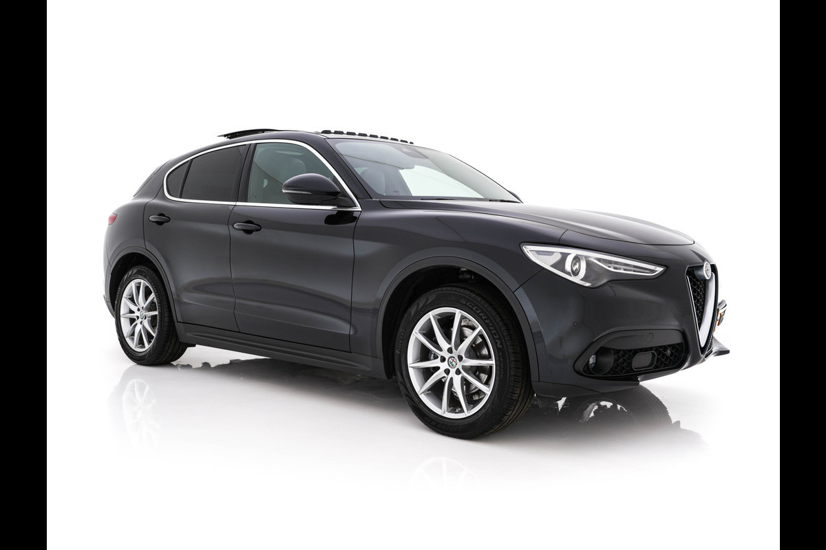 Alfa Romeo Stelvio 2.2d AWD Q4 Super Aut. *PANO | LEATHER | BI-XENON | MEMORY-PACK | HARMAN/KARDON | BLINDSPOT | CAMERA | DAB+ | NAVI-FULLMAP | HEATED-SPORTSEATS | ECC | ADAPTIVE-CRUISE | PDC | PRIVACYGLASS | TOWBAR | 19"ALU*