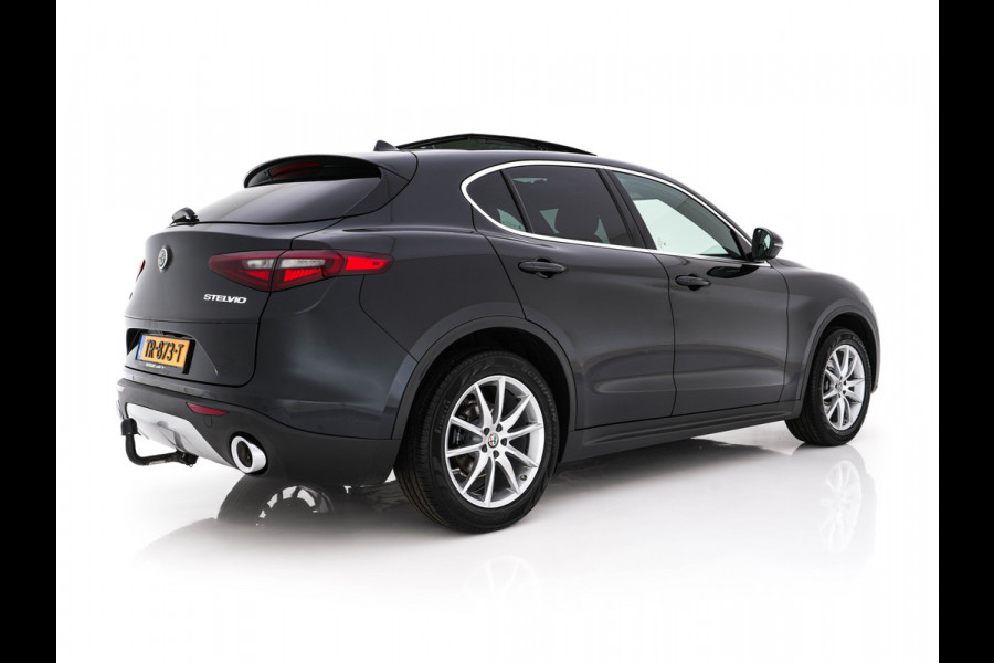 Alfa Romeo Stelvio 2.2d AWD Q4 Super Aut. *PANO | LEATHER | BI-XENON | MEMORY-PACK | HARMAN/KARDON | BLINDSPOT | CAMERA | DAB+ | NAVI-FULLMAP | HEATED-SPORTSEATS | ECC | ADAPTIVE-CRUISE | PDC | PRIVACYGLASS | TOWBAR | 19"ALU*