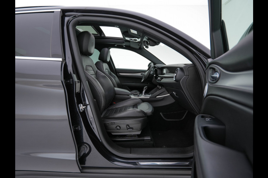 Alfa Romeo Stelvio 2.2d AWD Q4 Super Aut. *PANO | LEATHER | BI-XENON | MEMORY-PACK | HARMAN/KARDON | BLINDSPOT | CAMERA | DAB+ | NAVI-FULLMAP | HEATED-SPORTSEATS | ECC | ADAPTIVE-CRUISE | PDC | PRIVACYGLASS | TOWBAR | 19"ALU*