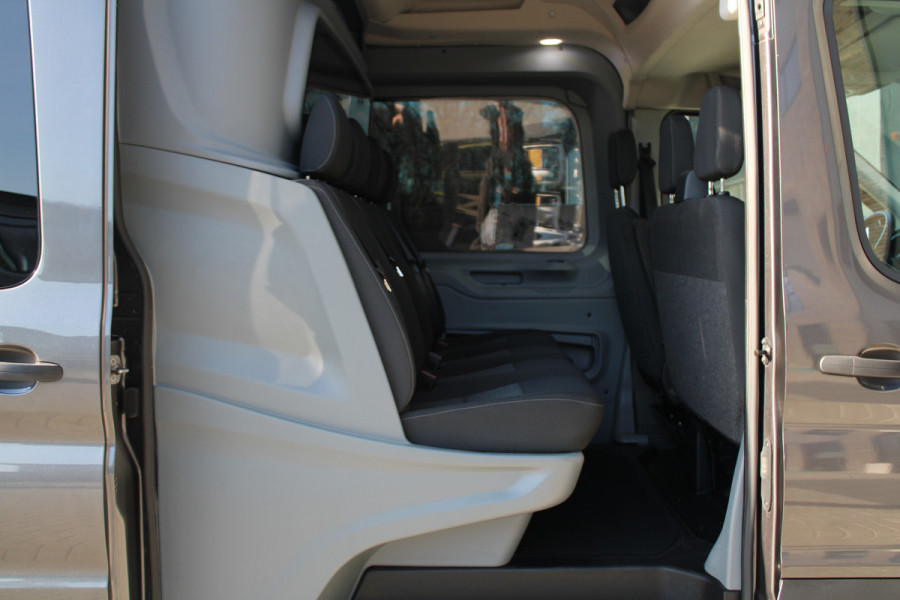 Ford Transit 350 2.0 TDCI L3H2 DC 6Zits Trend 130pk - Trekhaak - Impriaal - Cruise - Raptor Grill - Rijklaar