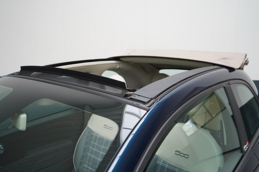 Fiat 500C 1.0 Hybrid Lounge | Navigatie | Cruise control | Airconditioning | Parkeersensoren achter