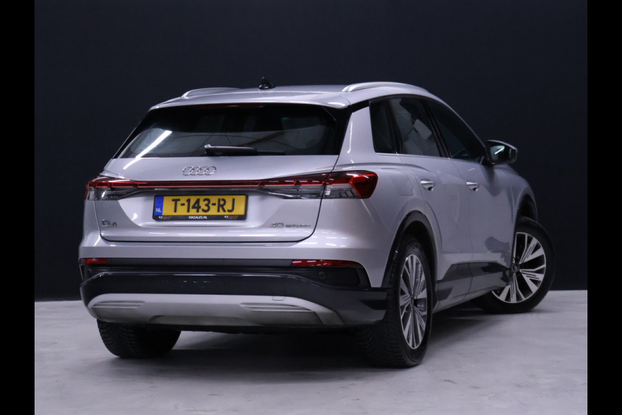 Audi Q4 e-tron 40 Advanced edition 77 kWh [TREKHAAK, ADAPTIVE CRUISE CONTROL, APPLE CARPLAY, ANDROID AUTO, PDC ACHTER, STOELVERWARMING, ELEKTRISCHE ACHTERKLEP, NIEUWSTAAT]