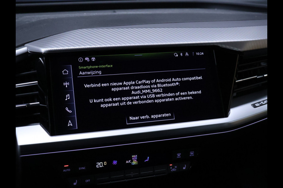 Audi Q4 e-tron 40 Advanced edition 77 kWh [TREKHAAK, ADAPTIVE CRUISE CONTROL, APPLE CARPLAY, ANDROID AUTO, PDC ACHTER, STOELVERWARMING, ELEKTRISCHE ACHTERKLEP, NIEUWSTAAT]