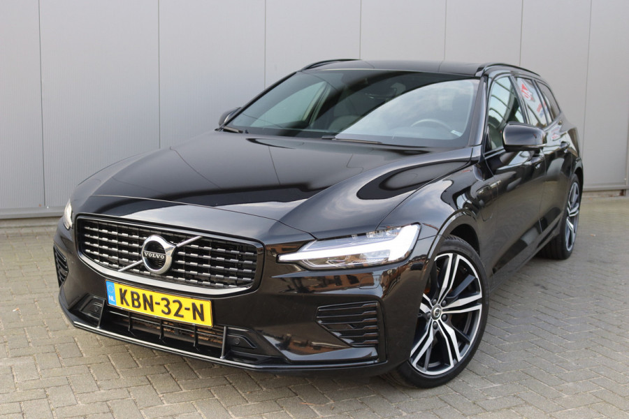 Volvo V60 2.0 T6 Recharge 340PK AWD R-Design Elektr.-trekhaak/Pano-dak/Winter-pack/Memory-stoel/Camera