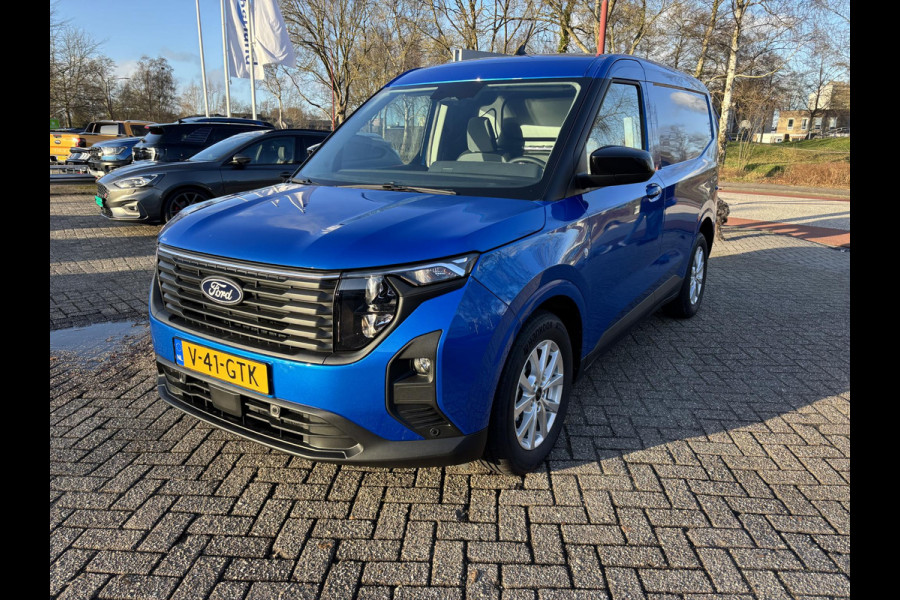 Ford Transit Courier 1.0 EcoBoost Limited | 125pk Automaat | Trekhaak | Achteruitrijcamera | Stoelverwarming | Lichtmetaal