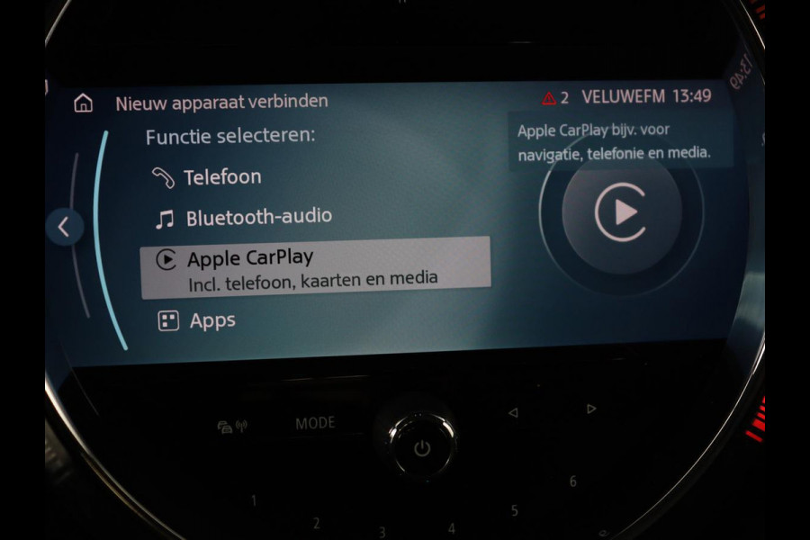 MINI Mini Electric Yours 33kWh | SOH 100% | Panoramadak | Leder | Stoelverwarming | Camera | Warmtepomp | Keyless | Head-Up | Carplay | Navigatie | Full LED | Park Assist