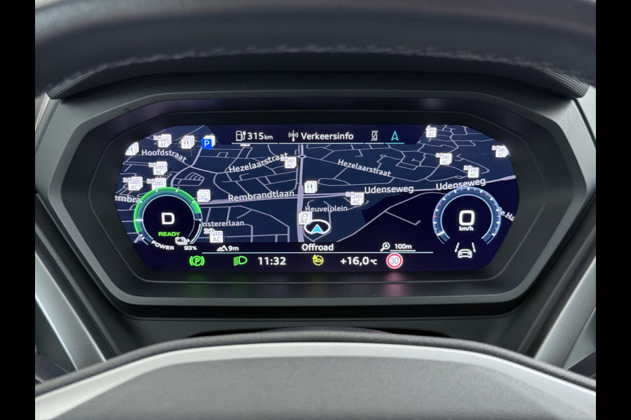 Audi Q4 e-tron 50 Quattro 300pk BOMVOL 82kWh SOH 95% Leer Warmtepomp SONOS®-Hifi Navi Camera Adap.Cruise Elek.Stoelen+Memory+Verwarming Apple C Launch Ed. Advanced Plus DAB Matrix LED Lmv  € 76.000 nieuw 1e Eigenaar Origineel Nederlandse Auto Dealeronderhouden