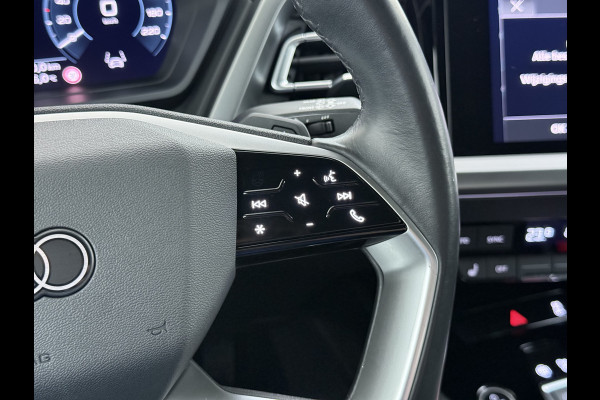 Audi Q4 e-tron 50 Quattro 300pk BOMVOL 82kWh SOH 95% Leer Warmtepomp SONOS®-Hifi Navi Camera Adap.Cruise Elek.Stoelen+Memory+Verwarming Apple C Launch Ed. Advanced Plus DAB Matrix LED Lmv  € 76.000 nieuw 1e Eigenaar Origineel Nederlandse Auto Dealeronderhouden