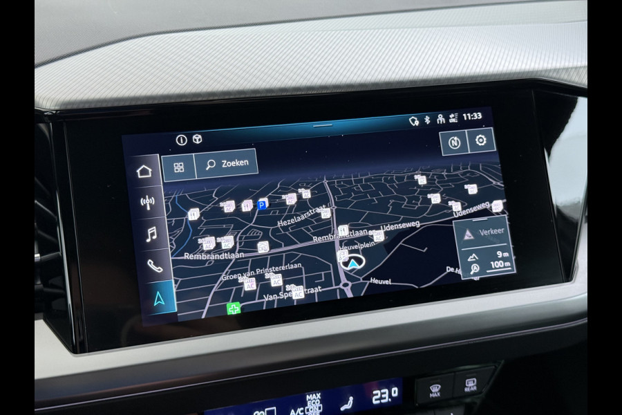 Audi Q4 e-tron 50 Quattro 300pk BOMVOL 82kWh SOH 95% Leer Warmtepomp SONOS®-Hifi Navi Camera Adap.Cruise Elek.Stoelen+Memory+Verwarming Apple C Launch Ed. Advanced Plus DAB Matrix LED Lmv  € 76.000 nieuw 1e Eigenaar Origineel Nederlandse Auto Dealeronderhouden