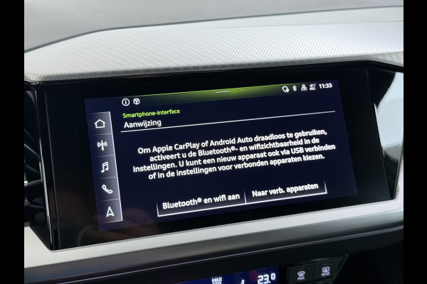 Audi Q4 e-tron 50 Quattro 300pk BOMVOL 82kWh SOH 95% Leer Warmtepomp SONOS®-Hifi Navi Camera Adap.Cruise Elek.Stoelen+Memory+Verwarming Apple C Launch Ed. Advanced Plus DAB Matrix LED Lmv  € 76.000 nieuw 1e Eigenaar Origineel Nederlandse Auto Dealeronderhouden