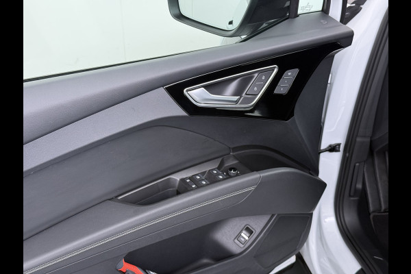 Audi Q4 e-tron 50 Quattro 300pk BOMVOL 82kWh SOH 95% Leer Warmtepomp SONOS®-Hifi Navi Camera Adap.Cruise Elek.Stoelen+Memory+Verwarming Apple C Launch Ed. Advanced Plus DAB Matrix LED Lmv  € 76.000 nieuw 1e Eigenaar Origineel Nederlandse Auto Dealeronderhouden