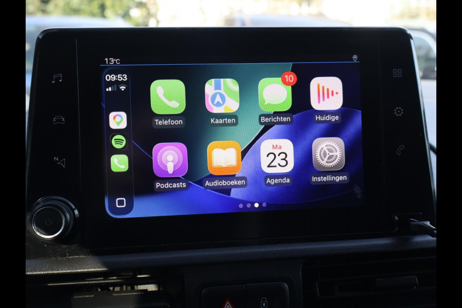 Peugeot Partner 1.5 BLUEHDI 100 PK PREMIUM + BOTT KAST | 230V OMVORMER | TREKHAAK | APPLE CARPLAY