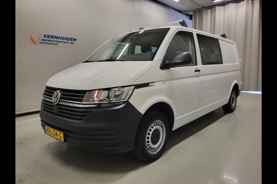 Volkswagen Transporter 2.0TDI L2/H1 Dubbele Cabine Euro 6!
