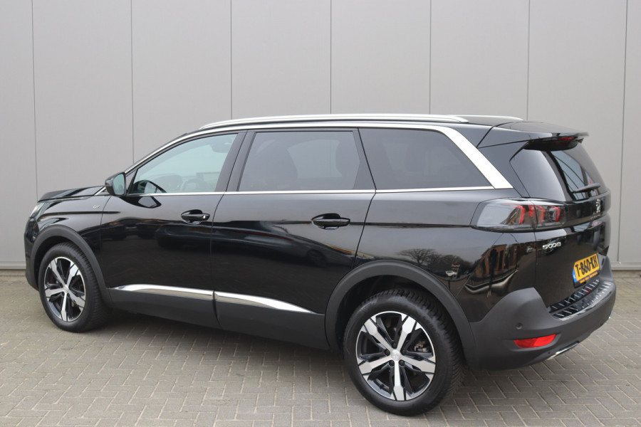 Peugeot 5008 1.2 PureT. 130PK Automaat GT 7-Pers. Camera/Keyfree/Adapt.-cruise/Elektr.-klep/Parkeerhulp