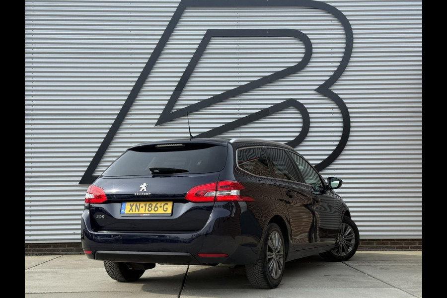 Peugeot 308 SW 1.2 PureTech Allure 2e Eigenaar|Navi|Clima|Pano|cruise|Carplay|PDC V+A|D-riem vv in 2024|N.A.P|APK tot 02-2027