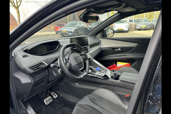 Peugeot 3008 1.6 HYbrid 225 GT Pack Business PANO| BLACK PACK| VAN €29.900,- NU VOOR SLECHTS €27.877,- Uw LENTEVOORDEEL €2.023,-| FOCAL AUDIO| CAMERA VOOR + ACHTER| ADAPTIVE CRUISE| DODE HOEK SENSOR| ELEK. ACHTERKLEP| STOELVERWARMING