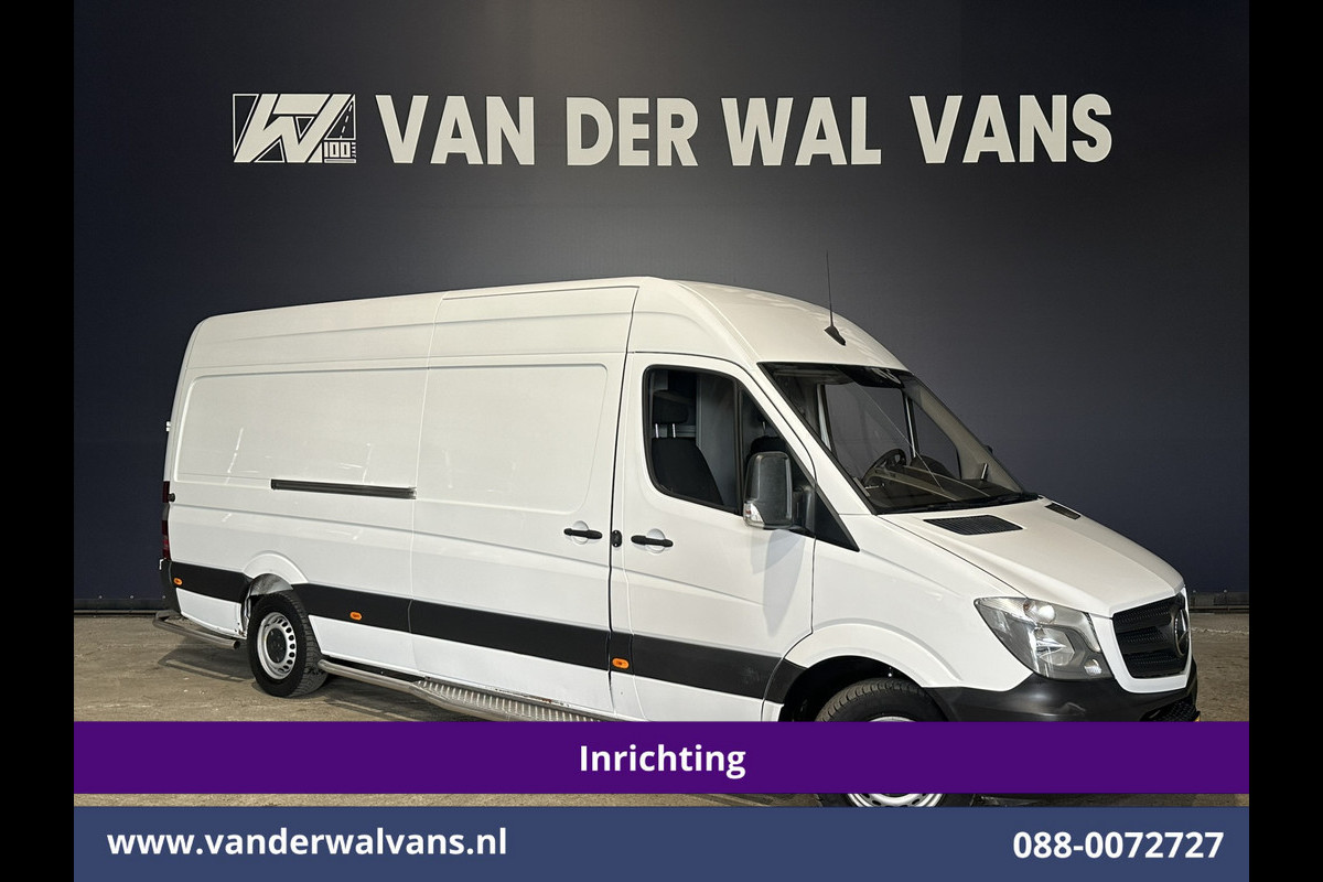 Mercedes-Benz Sprinter 311 CDI Automaat L3H2 *PostNL inrichting* Euro6 Camera | Schappen Doorloopdeur, 270 Gr. achterdeuren, Sidebars