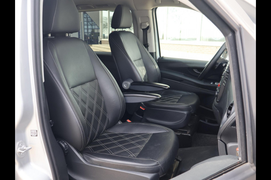 Mercedes-Benz Vito 114 CDI 136 PK AUT. LANG DUBBEL CABINE + LEDER | 19 INCH LMV | TREKHAAK | NAVIGATIE