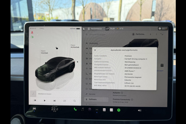 Tesla Model Y Performance AWD 75 kWh VAN €38.900,- NU VOOR SLECHTS €35.877,- Uw LENTEVOORDEEL €3.023,-AUTOPILOT| 21 INCH TURBINE VELGEN| ACHTERBANK VERWARMD| STOEL + STUURVERWARMING |DE HOOGVOLTACCU EN AANDRIJFLIJN GARANTIE TOT 2030 of 192.000KM |