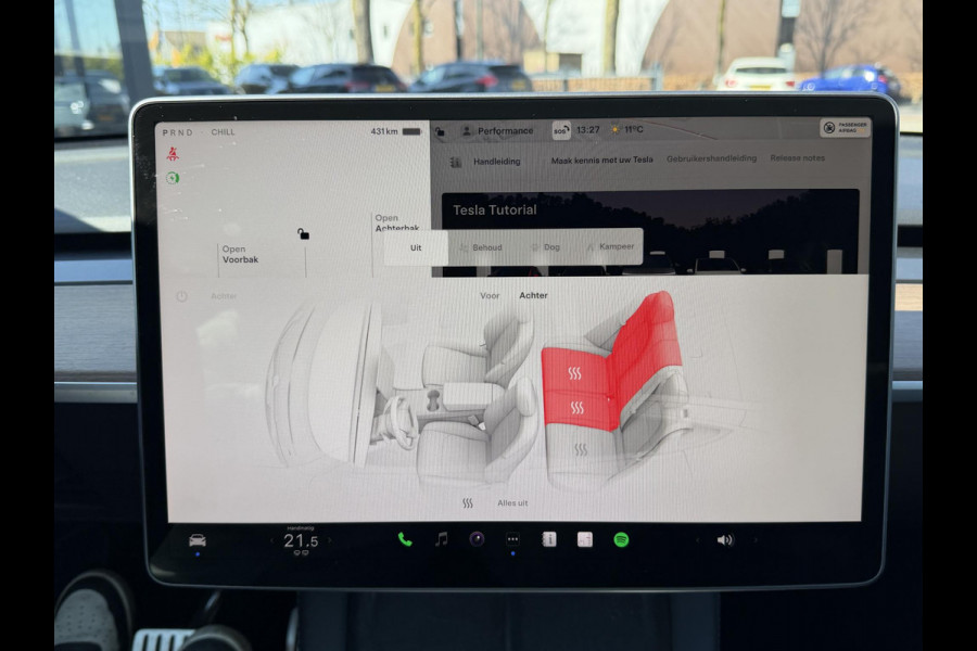 Tesla Model Y Performance AWD 75 kWh VAN €38.900,- NU VOOR SLECHTS €35.877,- Uw LENTEVOORDEEL €3.023,-AUTOPILOT| 21 INCH TURBINE VELGEN| ACHTERBANK VERWARMD| STOEL + STUURVERWARMING |DE HOOGVOLTACCU EN AANDRIJFLIJN GARANTIE TOT 2030 of 192.000KM |