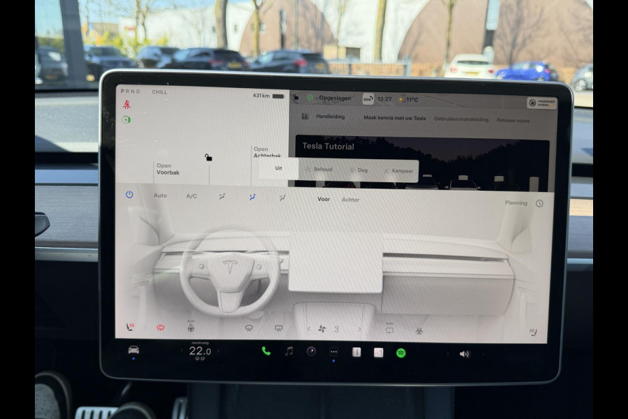 Tesla Model Y Performance AWD 75 kWh VAN €38.900,- NU VOOR SLECHTS €35.877,- Uw LENTEVOORDEEL €3.023,-AUTOPILOT| 21 INCH TURBINE VELGEN| ACHTERBANK VERWARMD| STOEL + STUURVERWARMING |DE HOOGVOLTACCU EN AANDRIJFLIJN GARANTIE TOT 2030 of 192.000KM |