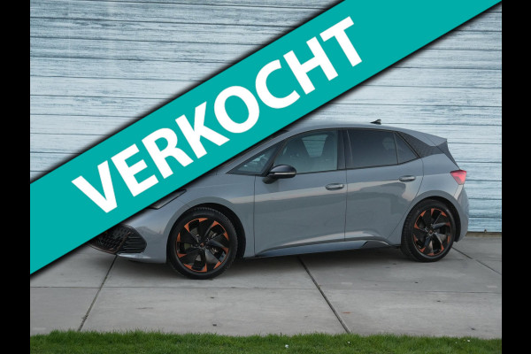 CUPRA Born Adrenaline One 62 kWh Cam Adapt Cruise Soh 92.7%