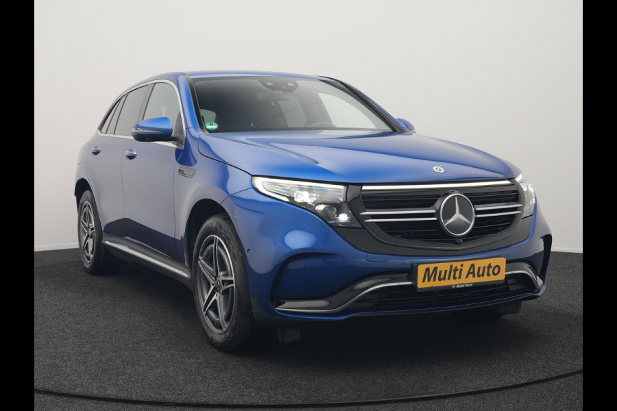 Mercedes-Benz EQC 400 4MATIC AMG Line 408pk INCL BTW | Trekhaak af Fabriek | Adaptive Cruise | 360 Camera | Multibeam LED | Standkachel | Sfeerverlichting | 19"L.M | Widescreen | Keyless | BLIS |
