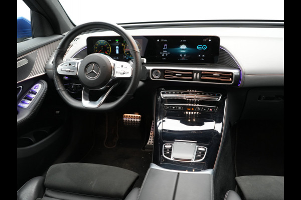 Mercedes-Benz EQC 400 4MATIC AMG Line 408pk INCL BTW | Trekhaak af Fabriek | Adaptive Cruise | 360 Camera | Multibeam LED | Standkachel | Sfeerverlichting | 19"L.M | Widescreen | Keyless | BLIS |