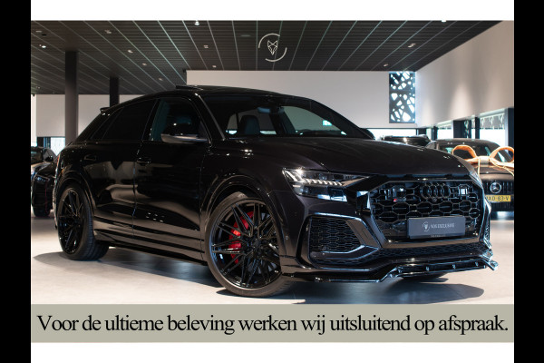 Audi Q8 4.0 TFSI RS Q8 Quattro 23'' Vossen|Ceramic|Carbon|Aeropakket|B&O 3D|RS Dynamic|4-wielsturing|ACC|HUD|Keyless|Trekhaak|Softclose
