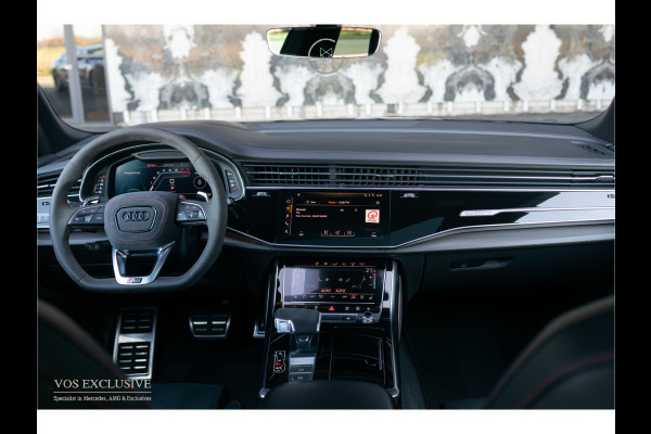 Audi Q8 4.0 TFSI RS Q8 Quattro 23'' Vossen|Ceramic|Carbon|Aeropakket|B&O 3D|RS Dynamic|4-wielsturing|ACC|HUD|Keyless|Trekhaak|Softclose