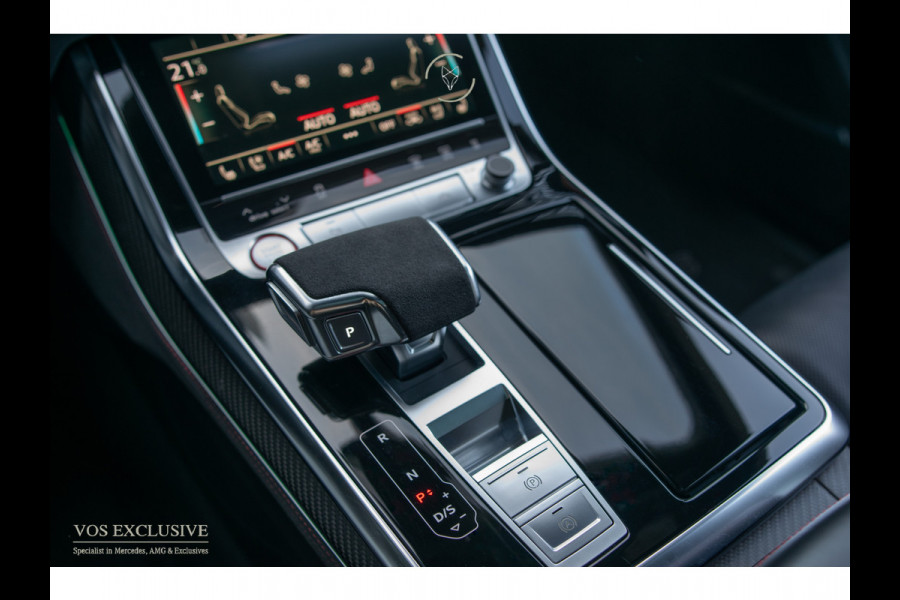 Audi Q8 4.0 TFSI RS Q8 Quattro 23'' Vossen|Ceramic|Carbon|Aeropakket|B&O 3D|RS Dynamic|4-wielsturing|ACC|HUD|Keyless|Trekhaak|Softclose