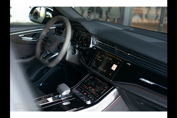 Audi Q8 4.0 TFSI RS Q8 Quattro 23'' Vossen|Ceramic|Carbon|Aeropakket|B&O 3D|RS Dynamic|4-wielsturing|ACC|HUD|Keyless|Trekhaak|Softclose