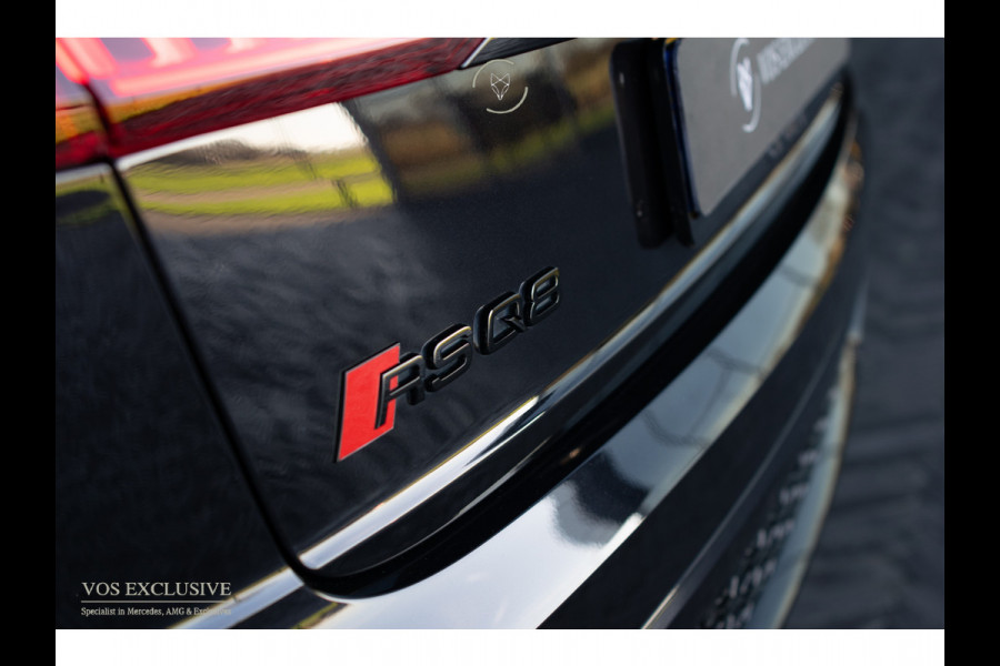 Audi Q8 4.0 TFSI RS Q8 Quattro 23'' Vossen|Ceramic|Carbon|Aeropakket|B&O 3D|RS Dynamic|4-wielsturing|ACC|HUD|Keyless|Trekhaak|Softclose