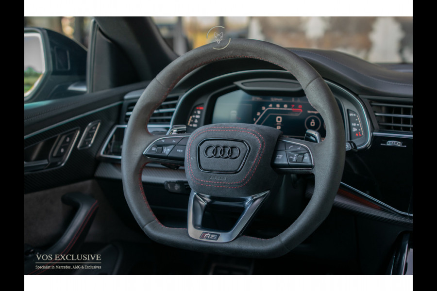 Audi Q8 4.0 TFSI RS Q8 Quattro 23'' Vossen|Ceramic|Carbon|Aeropakket|B&O 3D|RS Dynamic|4-wielsturing|ACC|HUD|Keyless|Trekhaak|Softclose