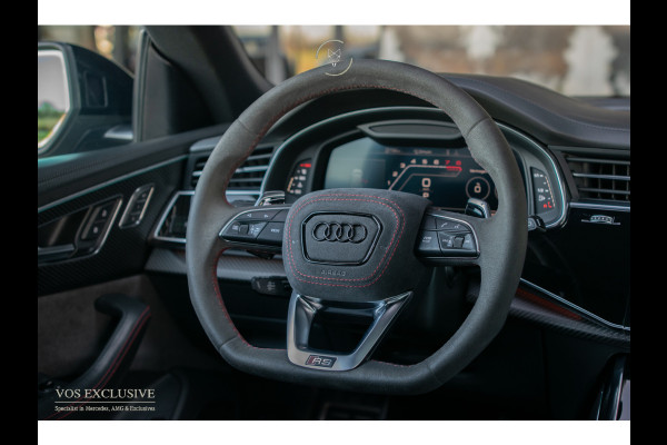 Audi Q8 4.0 TFSI RS Q8 Quattro 23'' Vossen|Ceramic|Carbon|Aeropakket|B&O 3D|RS Dynamic|4-wielsturing|ACC|HUD|Keyless|Trekhaak|Softclose