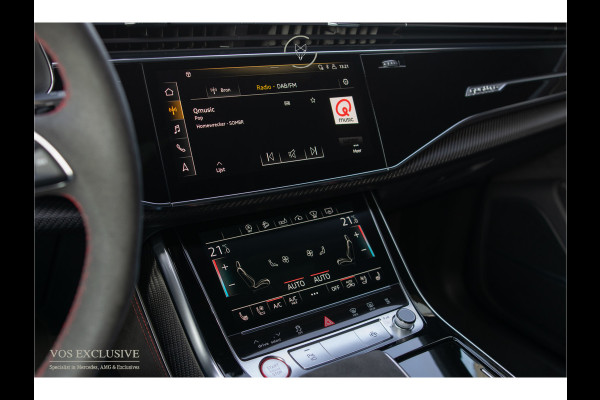 Audi Q8 4.0 TFSI RS Q8 Quattro 23'' Vossen|Ceramic|Carbon|Aeropakket|B&O 3D|RS Dynamic|4-wielsturing|ACC|HUD|Keyless|Trekhaak|Softclose