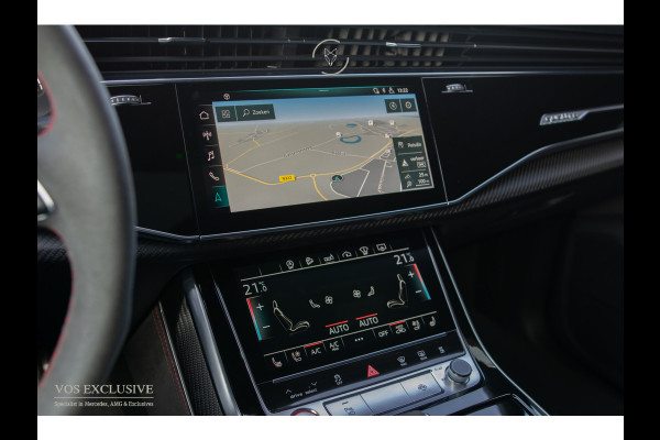 Audi Q8 4.0 TFSI RS Q8 Quattro 23'' Vossen|Ceramic|Carbon|Aeropakket|B&O 3D|RS Dynamic|4-wielsturing|ACC|HUD|Keyless|Trekhaak|Softclose