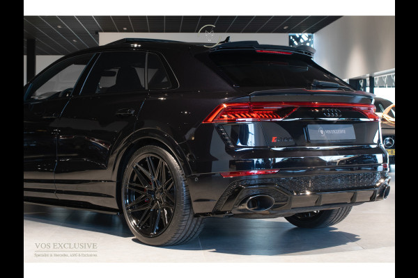 Audi Q8 4.0 TFSI RS Q8 Quattro 23'' Vossen|Ceramic|Carbon|Aeropakket|B&O 3D|RS Dynamic|4-wielsturing|ACC|HUD|Keyless|Trekhaak|Softclose