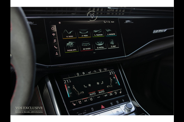 Audi RSQ8 4.0 TFSI Quattro 23'' Vossen|Ceramic|Carbon|Aeropakket|B&O 3D|RS Dynamic|4-wielsturing|ACC|HUD|Keyless|Trekhaak|Softclose